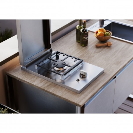 Steel Cucine Gea LATEMAR23080QNX Σύνθεση Κουζίνας Εξωτερικού Χώρου